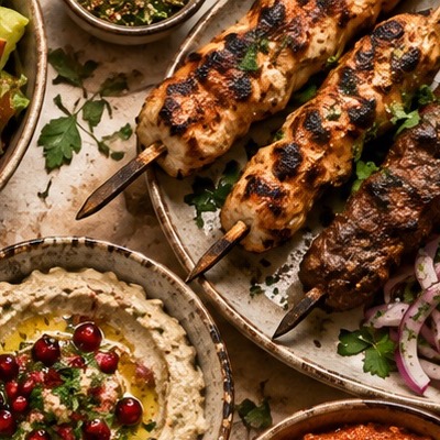 Mezzés mix végétarien — Le Comptoir Syrien